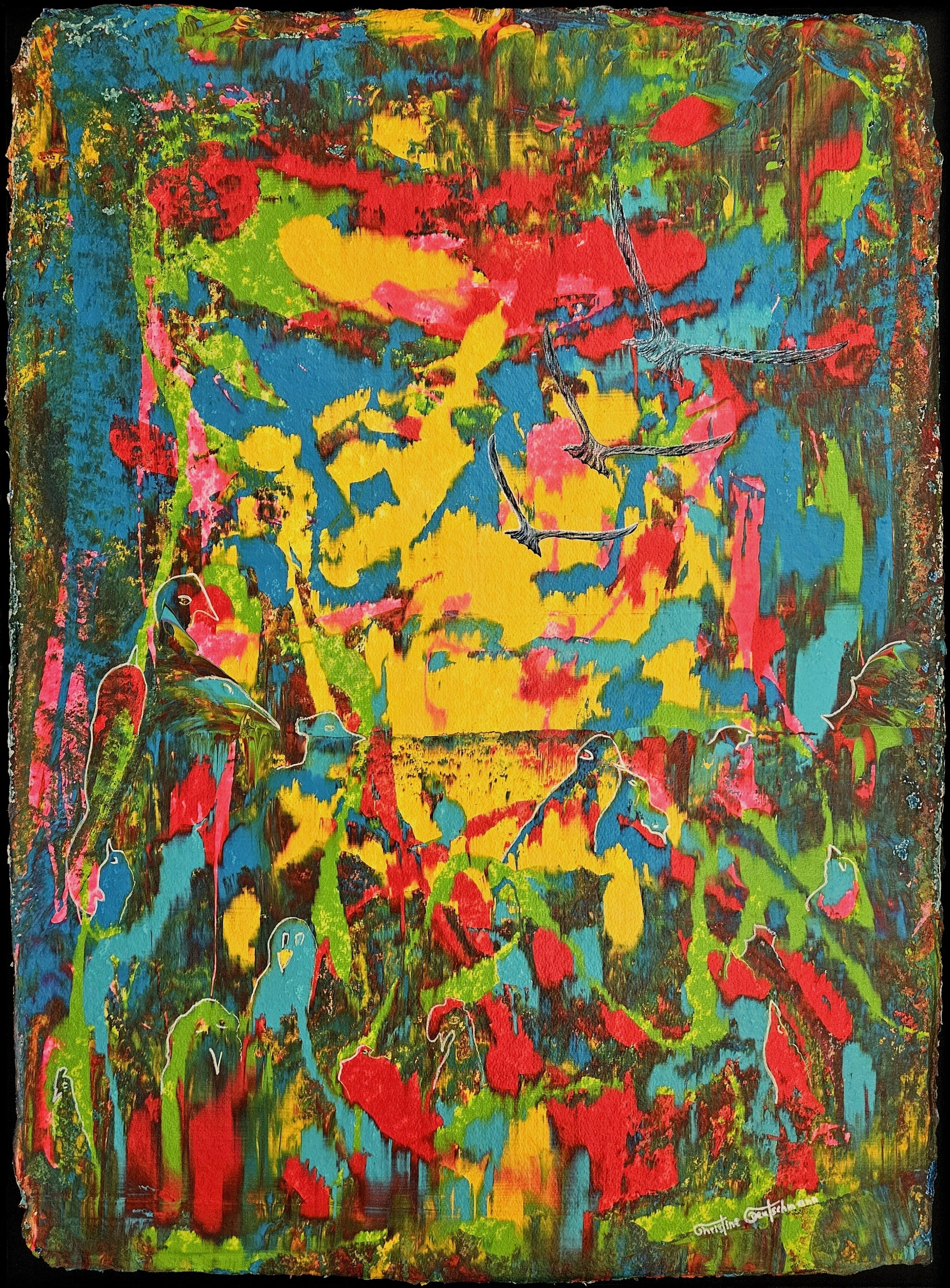 Original-Kunstwerk "Anitas Freiheit", 56 x 76 cm