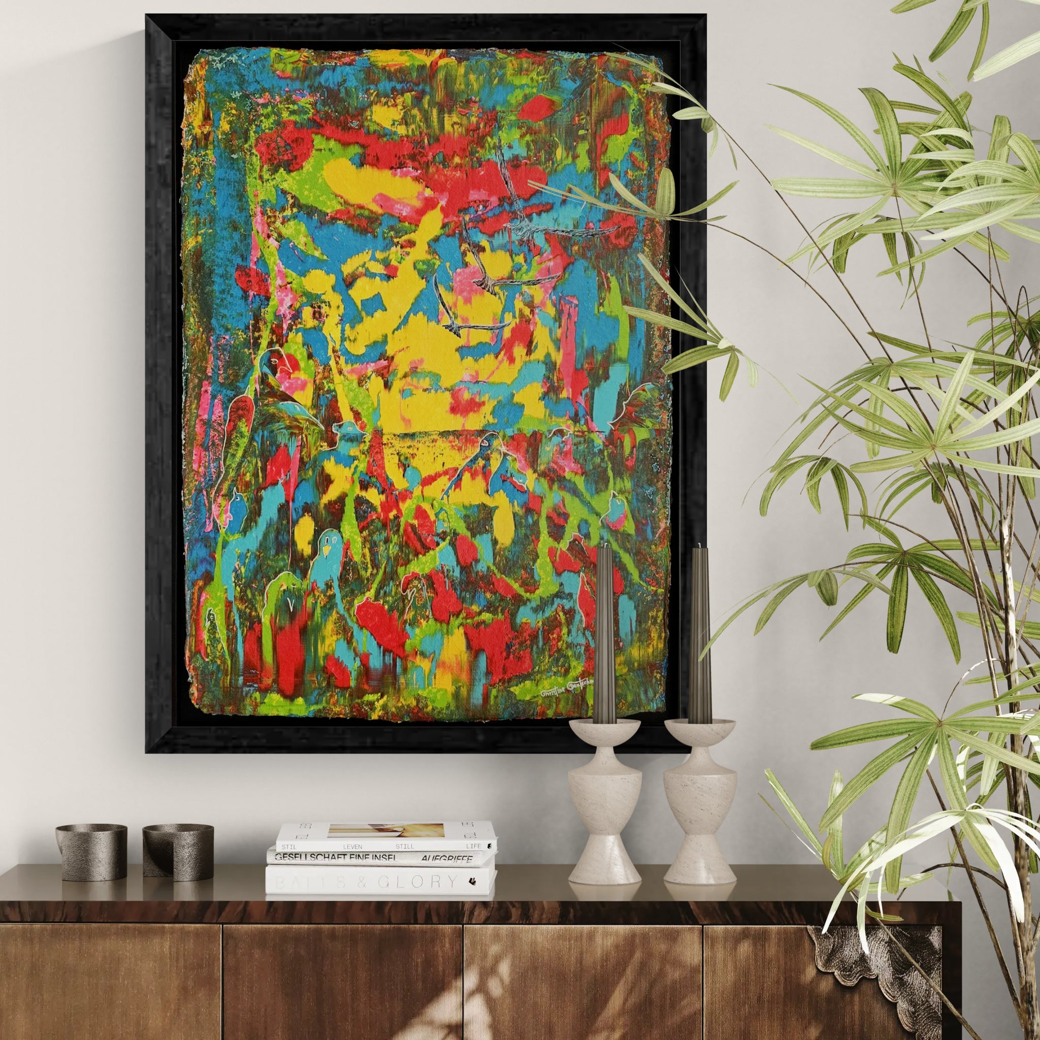 Original-Kunstwerk "Anitas Freiheit", 56 x 76 cm