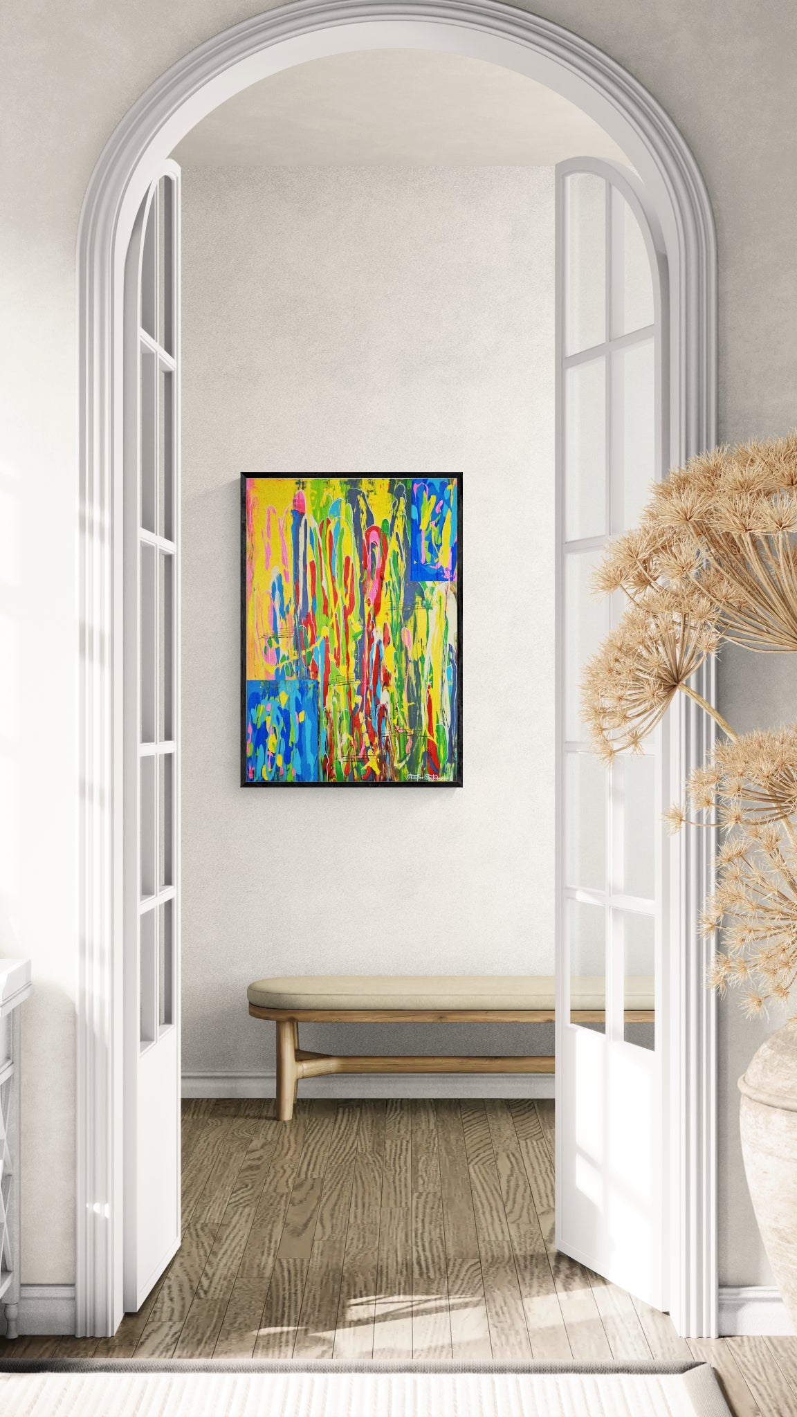 Original-Kunstwerk: "Die Unbeugsamen Nr. 3", 70 x 100 cm