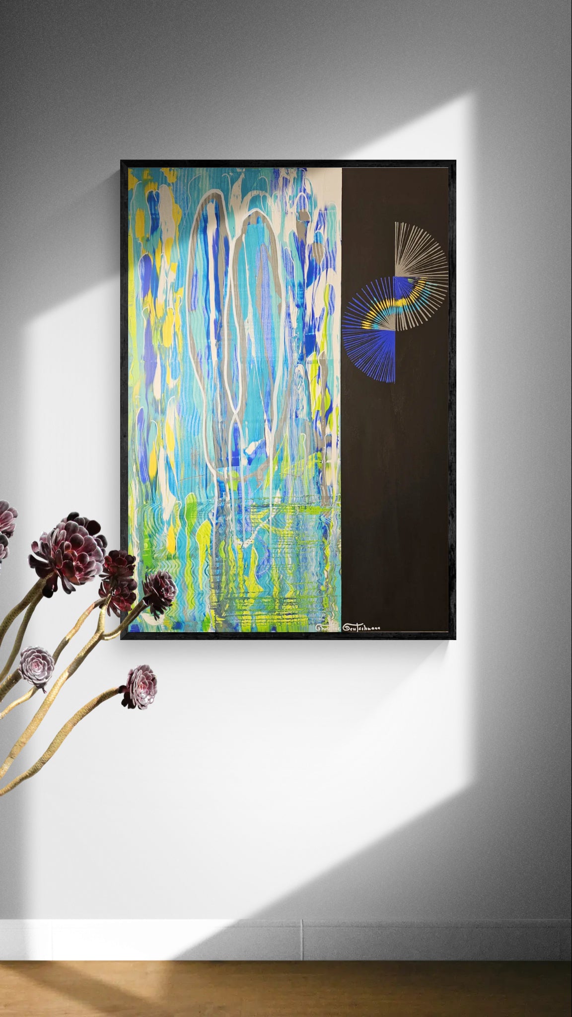 Original-Kunstwerk: "Tiefe Verbundenheit", 70 x 100 cm