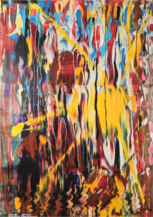 Main image Kunstwerk: "Das Licht des Verborgenen", Premium Leinwand-Druck, limitierte Auflage