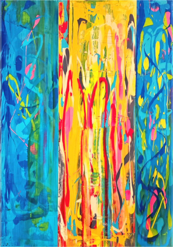 Main image Kunstwerk: "Die Unbeugsamen Nr. 1", Premium Leinwand-Druck, limitierte Auflage