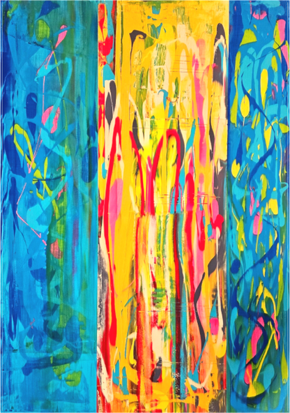 Main image Kunstwerk: "Die Unbeugsamen Nr. 1", Premium Leinwand-Druck, limitierte Auflage