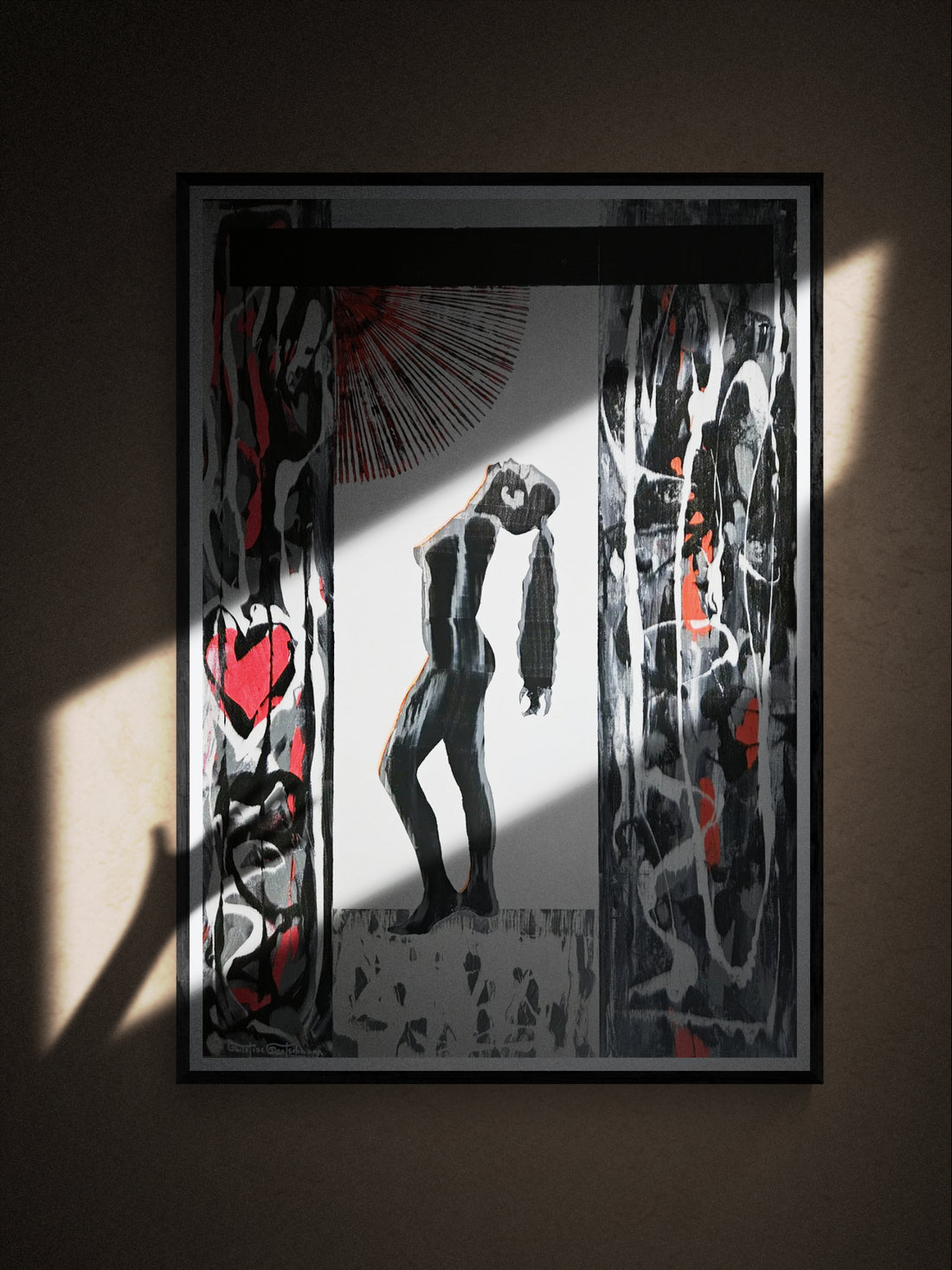 Original-Kunstwerk: "In love with the shape of you", 70 x 100 cm