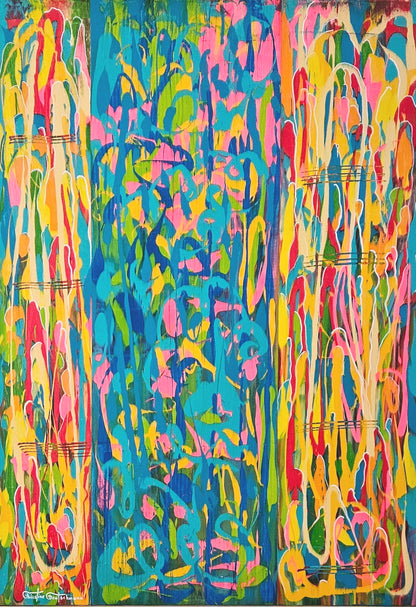 Original-Kunstwerk: "Die Unbeugsamen Nr. 2", 70 x 100 cm