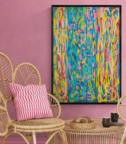 Original-Kunstwerk: "Die Unbeugsamen Nr. 2", 70 x 100 cm