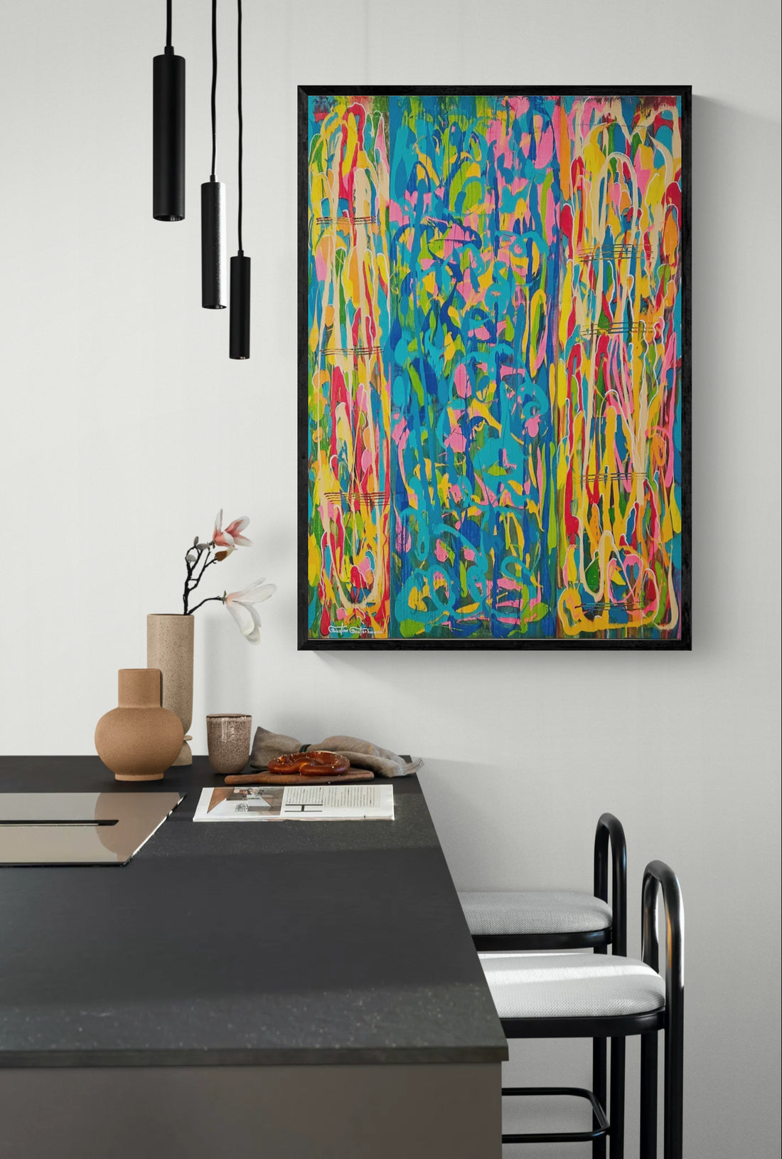 Original-Kunstwerk: "Die Unbeugsamen Nr. 2", 70 x 100 cm