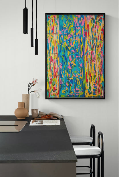 Original-Kunstwerk: "Die Unbeugsamen Nr. 2", 70 x 100 cm