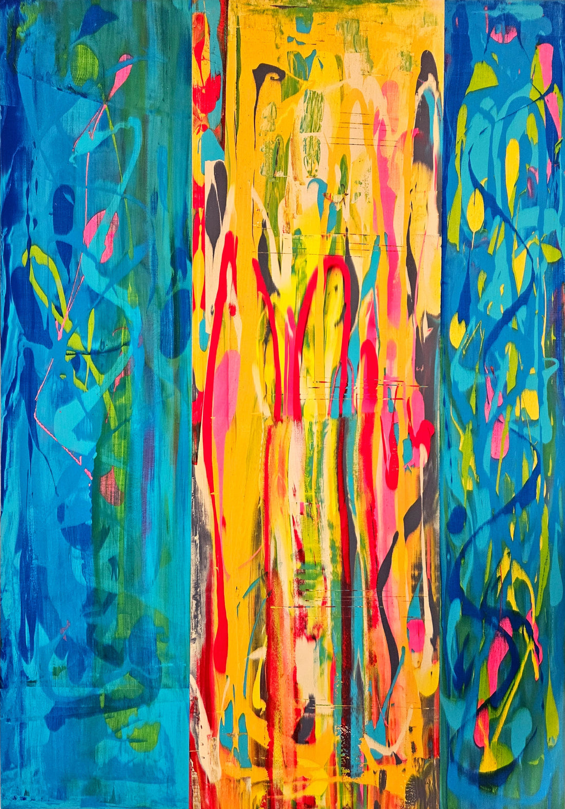 Original-Kunstwerk: "Die Unbeugsamen Nr. 1", 70 x 100 cm