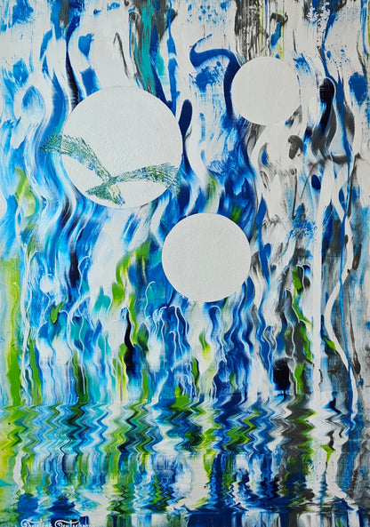 Original-Kunstwerk: "Overwhelming freedom", 70 x 100 cm