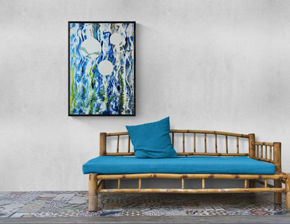 Original-Kunstwerk: "Overwhelming freedom", 70 x 100 cm