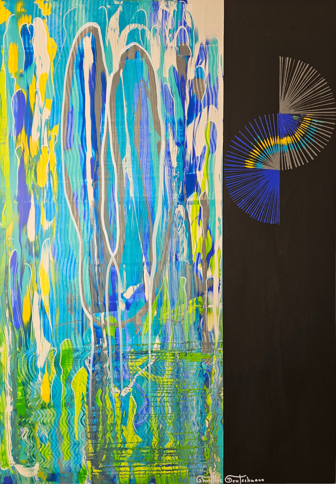 Original-Kunstwerk: "Tiefe Verbundenheit", 70 x 100 cm