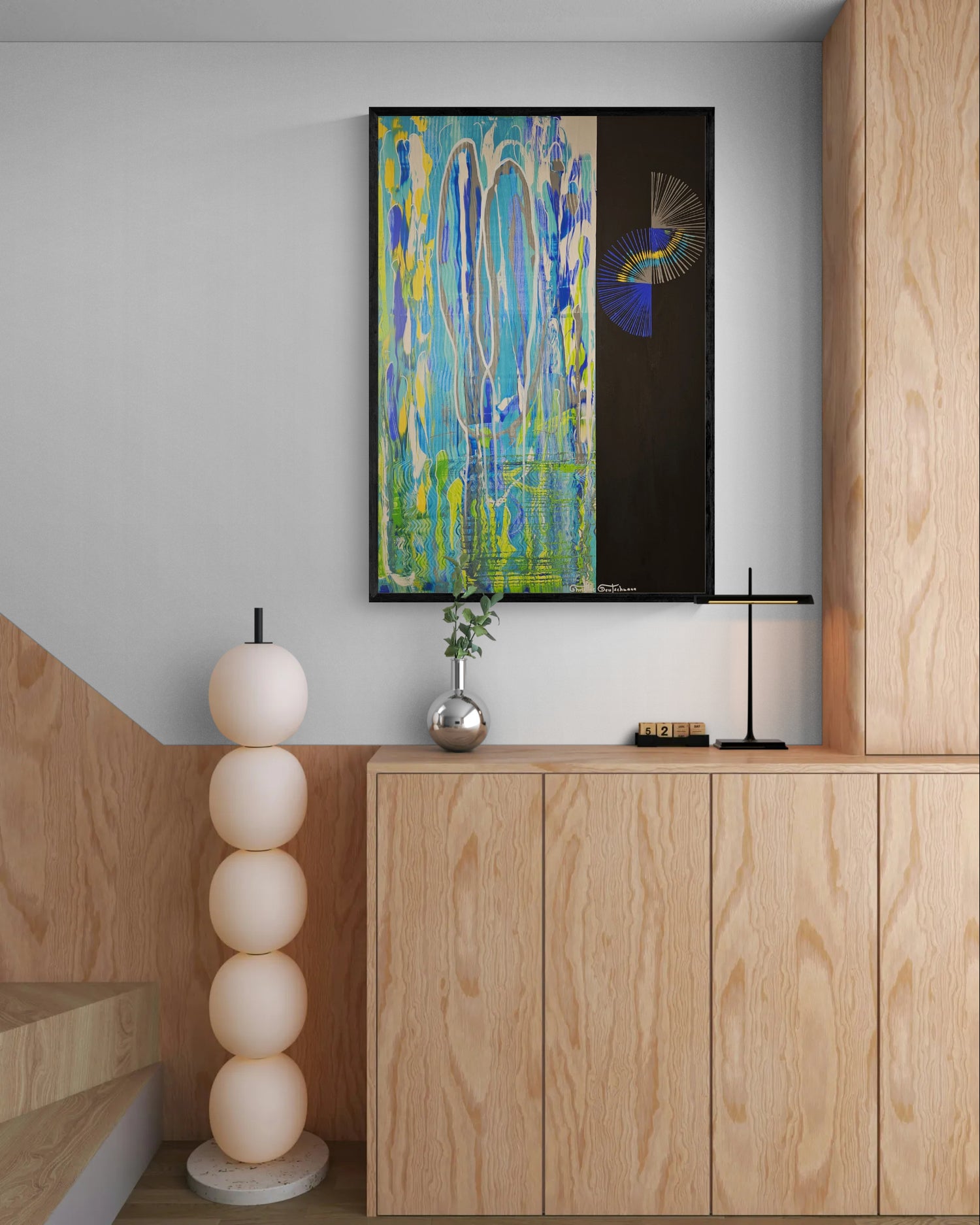 Original-Kunstwerk: "Tiefe Verbundenheit", 70 x 100 cm