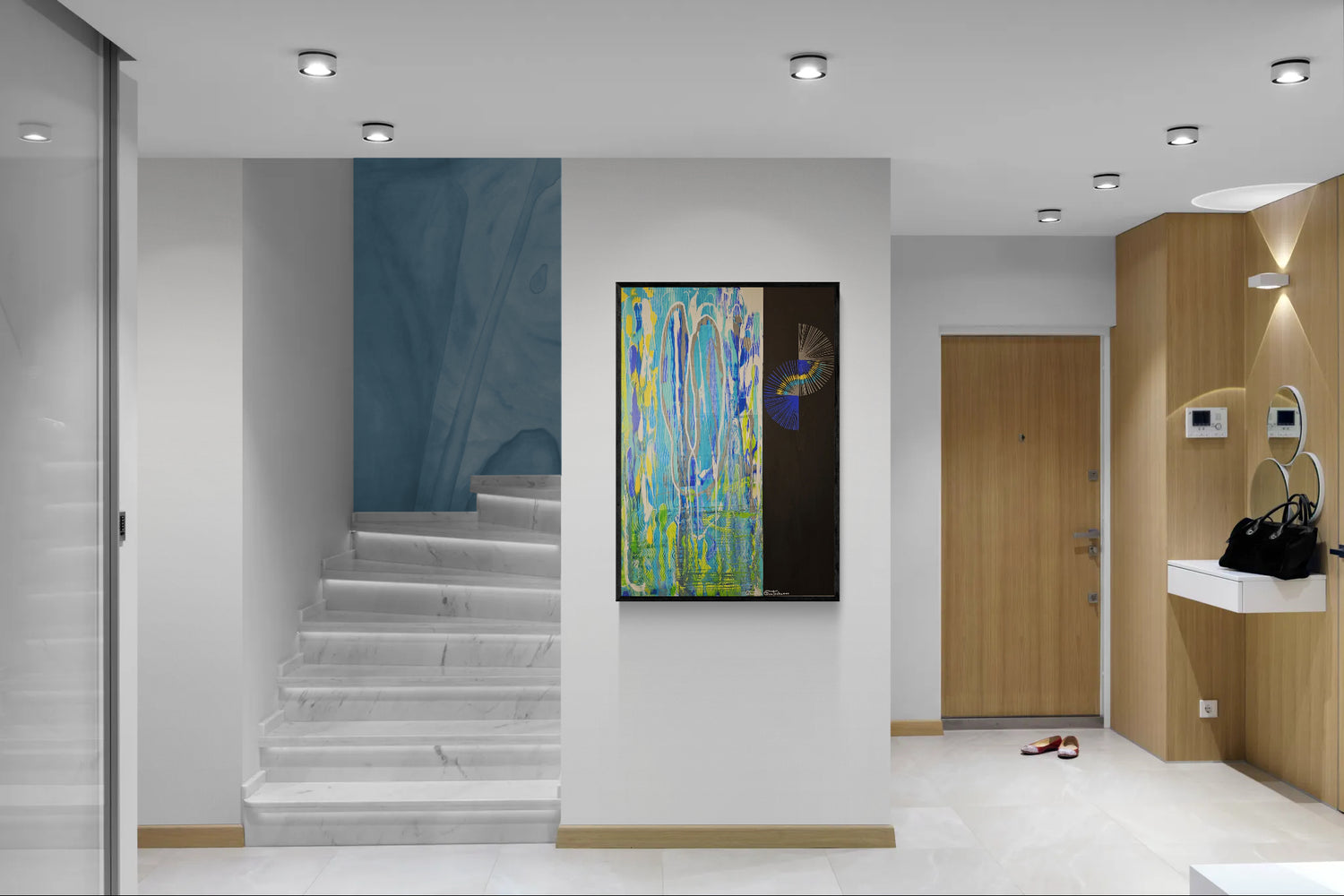 Original-Kunstwerk: "Tiefe Verbundenheit", 70 x 100 cm