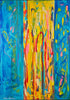 Die Unbeugsamen Nr. 1 von Christine Deutschmann, abstraktes Gemälde, Kunstdruck auf Leinwand